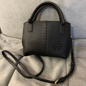 TORY BURCH - McGraw Mini Leather Satchel